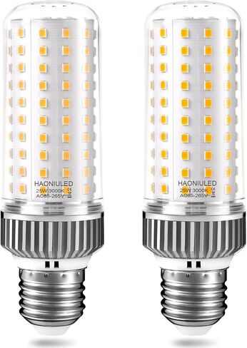 لمبة ضوء الذرة LED E26 قاعدة 16 وات لمبة شمعدان LED 150 وات مكافئة، أبيض بارد 6000K 1900 لومن غير قابل للتعتيم مناسب للمنزل الداخلي وممر العلية حزمة من 2 in Kuwait