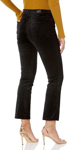PAIGE Women's Flaunt Femme High Rise Cropped Mini Boot in Saudi Arabia