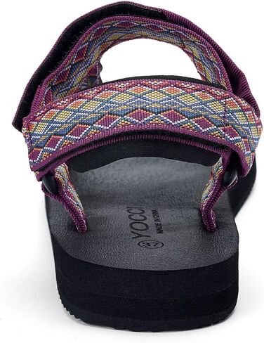 صنادل نسائية صنادل صيفية كاجوال للنساء مع نعل داخلي لحصيرة اليوجا ودعم قوس القدم، أحذية مائية خفيفة الوزن في الهواء الطلق in Kuwait