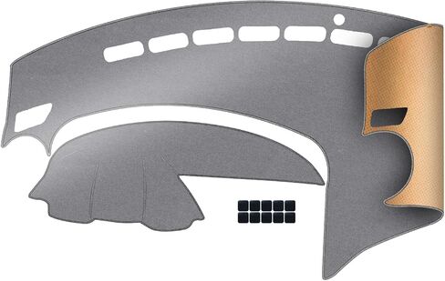 ترقية غطاء لوحة القيادة Dacron المناسب لـ 2010 2011 2012 2013 Ma-zda 3 (يناسب فقط رمز الجسم Mfr: BL) فعال مضاد للوهج، يقلل الانعكاس، حماية من الشمس، مقاوم للغبار، مقاوم للأشعة فوق البنفسجية - رمادي in Kuwait