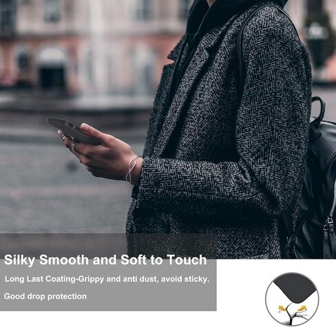 ORNARTO Compatible with iPhone 12 Mini Case, Slim Liquid Silicone 3 Layers Full Covered Soft Gel Rubber with Microfiber Case Cover 5.4 inch-Navy Blue in Kuwait