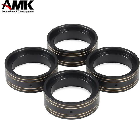 4 قطعة TRX4M النحاس عجلة الأوزان 1.3 Beadlock عجلات حبة قفل خواتم ل 1/18 RC الزاحف 1/24 مقياس الملحقات محوري SCX24 ترقيات in Saudi Arabia