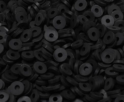 Bundooraking 2000+pcs Apple Green Clay Beads Bulk, Polymer Clay Beads for Bracelets Making, heishi Beads for Bracelets, Flat Beads (6mm). in Saudi Arabia