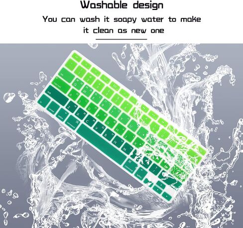 HRH Korean Silicone Keyboard Cover for MacBook Air 13 A1466 A1369 2010-2017 in Kuwait