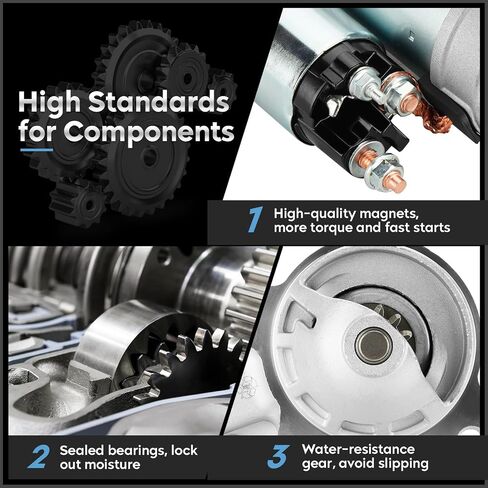 بداية جديدة لشاحنات Ford E-Series 4.6L 5.4L 6.8L، Lincoln Navigator 5.4L 2014، Ford F150 F250 F350 2014-2017، يستبدل # DL3T-11000 DL3Z-11002 19247 SA-1026 SA-1072 SA-1083 in Saudi Arabia