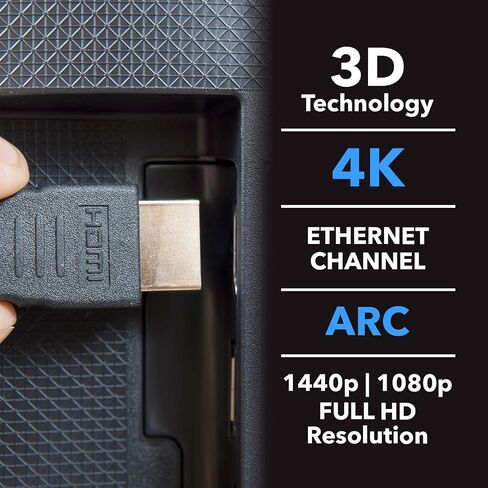 OREI 4K Fiber Optic HDMI 2.0b Cable 150ft - 18Gbps, 4K@60Hz, HDR, HDCP 2.2 | Fiber Optic HDMI Cable for home cinema and professional AV, active optical design with reliable long-distance signal in Saudi Arabia