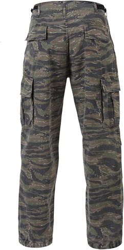 Rothco Vintage R/S Vietnam Fatigue Pants, Tiger Stripe Camo, X-Small in Saudi Arabia