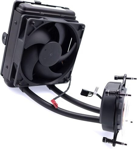 Deal4GO 125W CPU Liquid Water Cooling Fan Cooler System 2G44F 76PC8 Replacement for Dell XPS 8950 Desktop, Black in Saudi Arabia