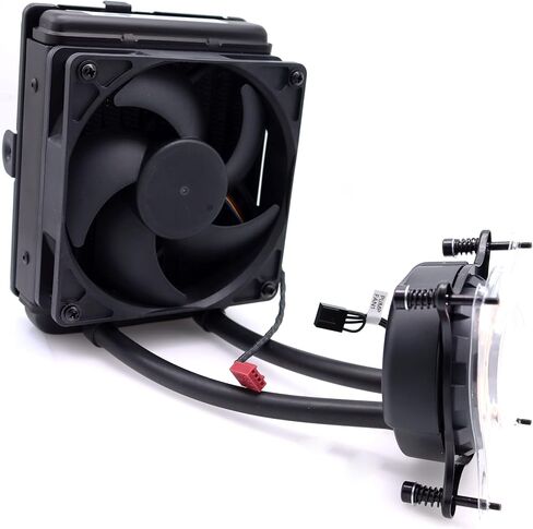 Deal4GO 125W CPU Liquid Water Cooling Fan Cooler System 2G44F 76PC8 Replacement for Dell XPS 8950 Desktop, Black in Saudi Arabia