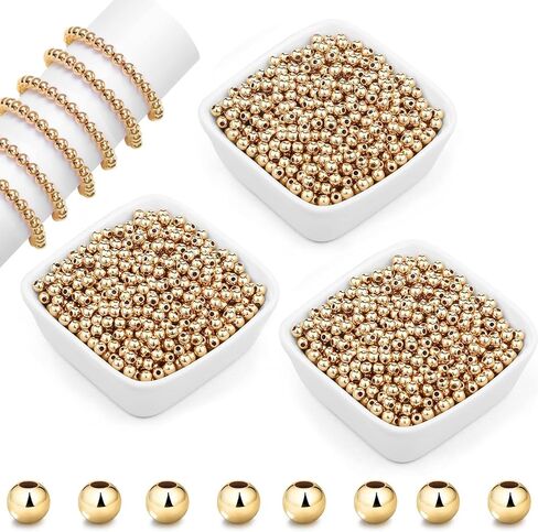 خرز فضي، 200 قطعة 12 مم خرز لؤلؤ فضي لصنع المجوهرات، خرز مملوء بالفضة لصنع المجوهرات والأساور والقلائد والشعر والحرف اليدوية والديكور وحشو المزهرية in Kuwait