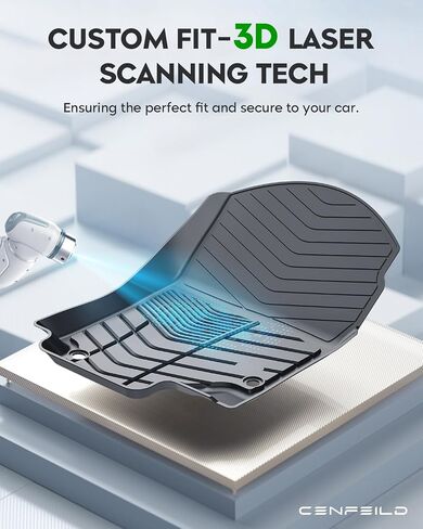 سجادات أرضية مناسبة لسيارة Mercedes Benz GLE 350/450/53 AMG/ 580/63 AMG S (غير مناسبة للكوبيه) 2020-2024، بطانات أرضية TPE مناسبة لجميع الأحوال الجوية، سجادات سيارة للصف الأمامي والثاني (أسود، مجموعة من 3) in Kuwait