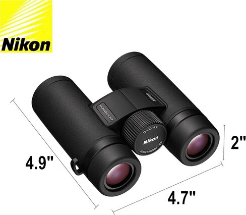 Monarch M7 8x30 (16763) Black Binoculars Bundle with Lens Pen and Cleaning Cloth, Compact Binoculars for Adults for Hunting, Bird Watching, and Hiking Essentials, Zoom Lightweight Travel in Saudi Arabia