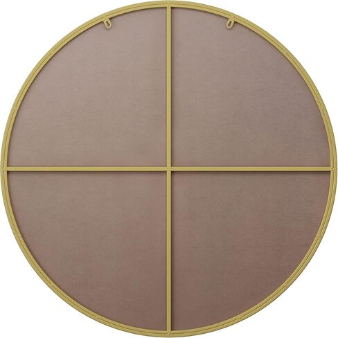 48 Inch Oversized Big Size Circular Mirror Wall Mirror, Round Vanity Mirror Metal Framed Dressing Mirror for Bathroom, Living Room, Bedroom in Saudi Arabia