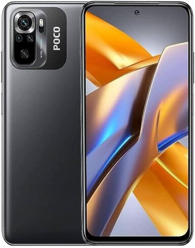 Xiaomi Poco M5s 4G LTE GSM (256 جيجابايت + 8 جيجابايت) كاميرا رباعية 64 ميجابكسل 6.43 بوصة ثماني النواة (Tmobile Mint Tello Global) ثنائي الشريحة عالمي مفتوح + (مع شاحن سيارة سريع 51 واط) (رمادي (عالمي)) in Saudi Arabia