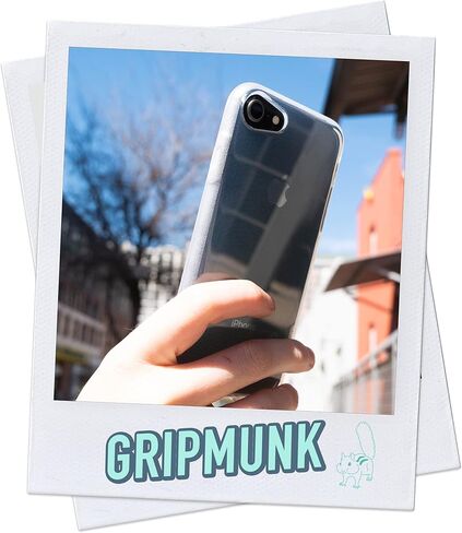 حافظة Smartish iPhone SE النحيفة - Gripmunk [خفيفة الوزن + واقية] غطاء رفيع لهاتف Apple iPhone SE 2022/2020 وiPhone 7/8 - Black Tie Affair in Kuwait