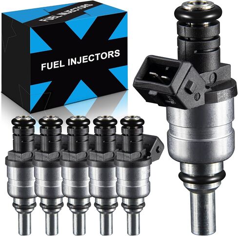 Upgraded 1427240 Fuel Injectors Fits For:-BMW 320i 323i 325xi 328i 328Ci 525i 528i Z3 Z4 X3 2.2L 2.5L 2.8L 98 99 00 01 02 03 04 05, 1427240 105-106 (6 PCS) in Saudi Arabia