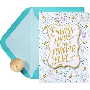 Papyrus Premium Quilling Card for Weddings, Engagements, Wedding Showers and All Wedding Occasions (Life Together)