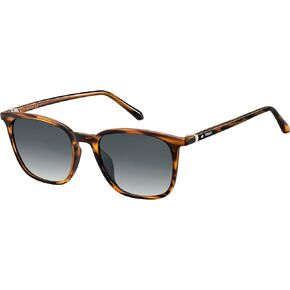 Fossil Fos3091/s Rectangle Sunglasses for Men + BUNDLE with Designer iWear Eyewear Care Kit
