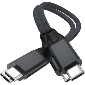 UseBean USB C to USB C Cable 100W 15FT(2 Pack), USB 3.2 Gen 2X2 20Gbps Data Transfer Type-C Cable PD 100W Fast Charger, 4K Video Cord,for Thunderbolt 3/4 MacBook Pro, iPad Pro,Galaxy S22/S23