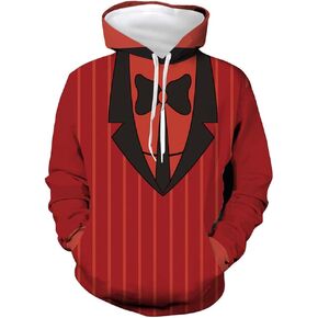 Men Hoodie Costume Cosplay Sweatshirt Sweater Hooded Pullover