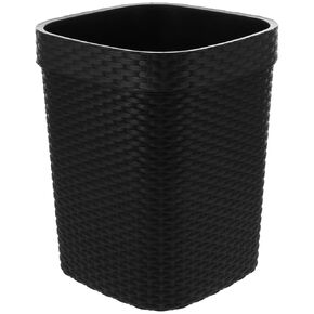 BESTOYARD Garbage Can Plastic Baskets Bathroom Trash Can Plastic Garbage Container Kitchen Trash Can Outdoor Basket Garbage Bag Holder Trash Can for Car Office Trash Bin Simple