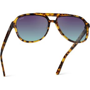 WearMe Pro Square Polarized Aviator Sunglasses for Women