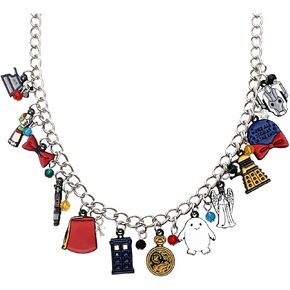 TV Movie Charm Necklace Metal Necklace