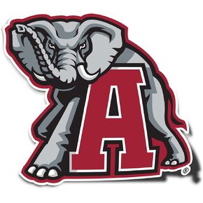 Desert Cactus University of Alabama Sticker Roll Tide Bama Crimson Vinyl Decal Laptop Water Bottle Car Scrapbook (IND 13)
