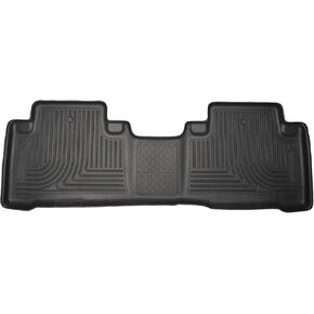 Husky Liners Weatherbeater Floor Mats | Fits 2014 - 2020 Acura MDX | 2nd Row, 1-pc Black - 19401