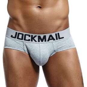 JOCKMAIL Mens Brief Sport Breathable Underpants Sexy Pouch Boxer Brief