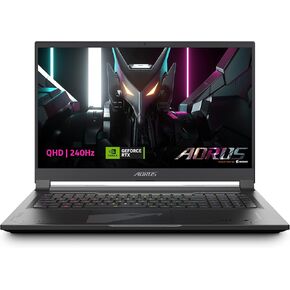 GIGABYTE - AORUS 17X (2024) Gaming Laptop - 240Hz 2560x1440 QHD - NVIDIA GeForce RTX 4090 - Intel i9-14900HX - 2TB SSD with 32GB DDR5 RAM - Win11 Home AD (AORUS 17X AZG-65US665SH)