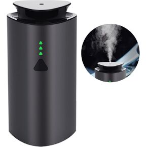 Car Diffusers for Essential Oils, Scents Waterless Fragrance Air Fresheners Battery Powered, Auto On/Off, Cordless Smart Aromatherapy Mist Humidifier for Car, Home, Office