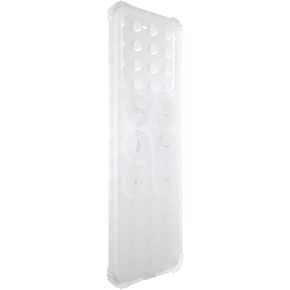 AWINNER Protective Case Compatible for Apple TV 4K 5th / 4th Gen Remote/HD Siri Remote (1st Generation) - Lightweight [Anti Slip] Shock Proof Silicone Cover for Apple TV Siri Remote Controller (Cyan)