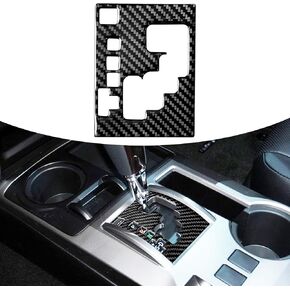 Compatible with Center Console Gear Shift Panel Trim Cover Protection Frame Interior Accessories Decoration for Toyota 4Runner 2010-2020 (Red)