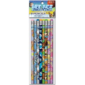 Inkology Angry Birds Number 2 Lead Pencils, 7.5 x 0.5 Inches, Pack of 12, Assorted Character Designs (739-5)