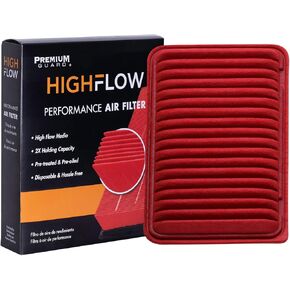 PG Engine Air Filter PA5432 | Fits 2011-02 Toyota Camry, 2013-08 Highlander, 2006-04 Sienna, 2008-04 Solara, 2009-07 Lexus RX350, 2006-04 RX330, 2003-02 ES300