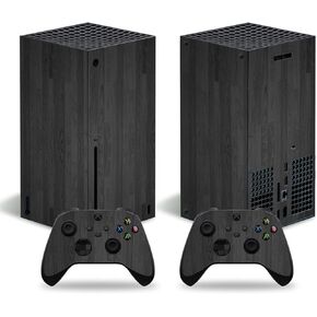 Skin for Xbox Series X Console and Controller, Stickers Vinyl Decals Film for X-Box Series X, Gaming Protective Accessories(Blue-Violet Nebula)