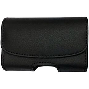 SNK (V1-Black) Classic Premium Pouch Case with Belt Clip for Medtronic: Minimed 640g Insulin Pump (Medtronic) Retail Packaging