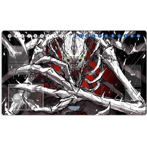 New Mlikemat DTCG Duel Playmat Digimon SkullGreymon Trading Card Game TCG CCG Mat Desk Pad + Free Bag