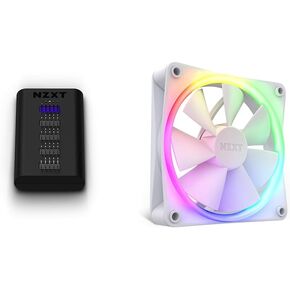 NZXT Underglow Accessory - AH-2UGKD-B1 - Two 200mm RGB LED Strips - 10 LEDs Per Strip - CAM-Powered - Immersive Desktop Lighting System