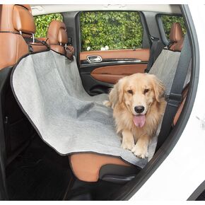 Black Universal Waterproof Hammock Back Seat Cover By Majestic Pet Products