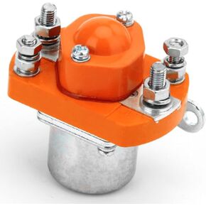 Geofrey MZJ Series Contactor Solenoid DC 48V 50A Compatible with Golf Cart Direct Replacement MZJ-50A