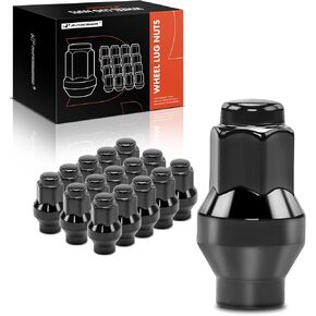 A-Premium 16PCS 10x1.25mm Wheel Lug Nuts Compatible with Honda 1981-1989/1995-2022 & Arctic Cat 2001-2017 & Bombardier 1999-2006 & Can-Am 2007-2022 & Kawasaki & Polaris & Suzuki & Yamaha, Front & Rear