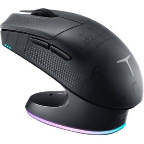 ML903 4K Wireless Gaming Mouse with RGB Charging Dock,26,000 Dots Per Inch Optical Sensor,PAW3395,Long Battery Life,Ergonomic Mouse Gaming for Laptop,PC,Mac