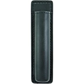 Hero's Pride AirTek Open Top Police Baton Holder, Leather Holster for Expandable Batons, Law Enforcement Duty Gear, Fits Duty Belt Up to 2.25"