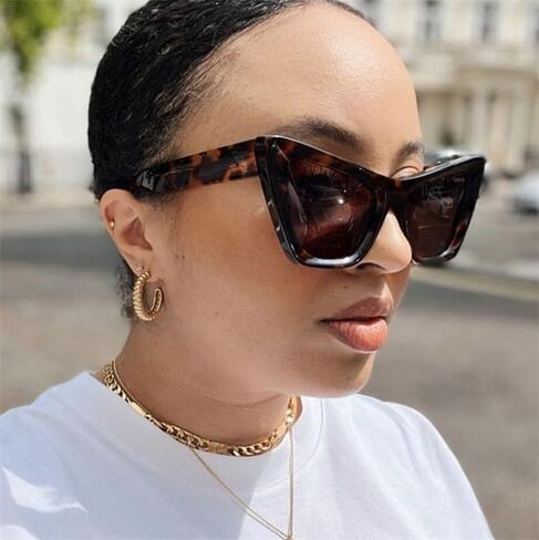 Sunglasses for Women and Men Cat-eye Retro Cool Style Niche Punk Y2K in Saudi Arabia