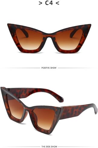 Sunglasses for Women and Men Cat-eye Retro Cool Style Niche Punk Y2K in Saudi Arabia