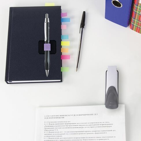 8 PCS Pen Holder for Notebooks, Self Adhesive Pen Holders for Notebook, Elastic Journal PU Leather Pen Holders Loop Holders for Journals Calendars budget planner Fridge Clipboard in Saudi Arabia