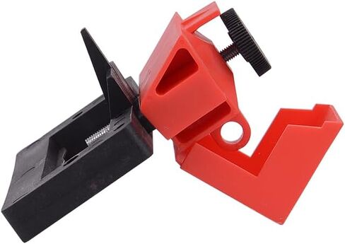 Pack of 3 Circuit Breaker Lockout Device,Clamp-On Single Pole Breaker Lock Out Device,Large for 480/600V in Saudi Arabia