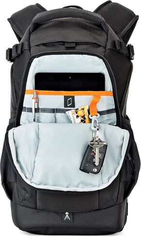 Lowepro LP37131, Flipside 500 AW II Camera Backpack, Fits Mirrorless, Compact Drone, DSLR with Lens, Extra Lenses, Black in Saudi Arabia
